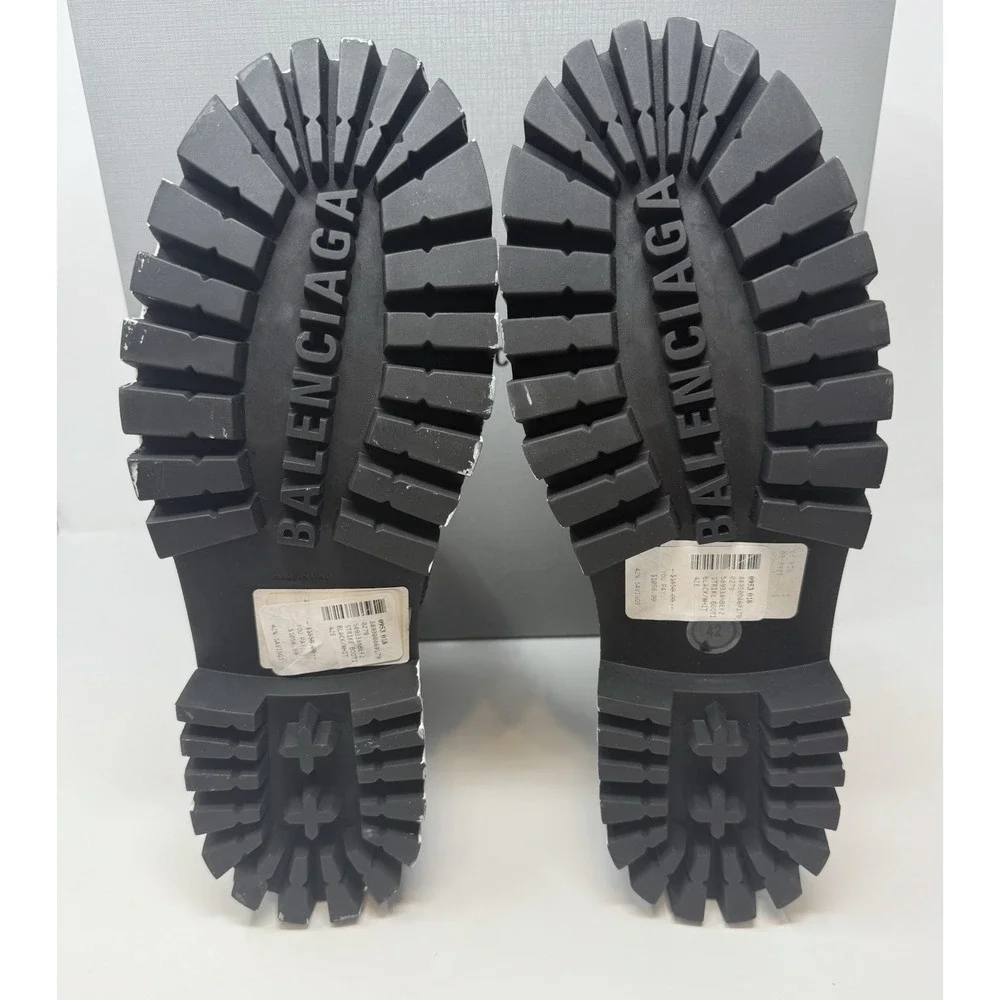 Balenciaga Strike Lace Up Graffiti Boots Size 9 US 42 EU - Picture 6 of 9